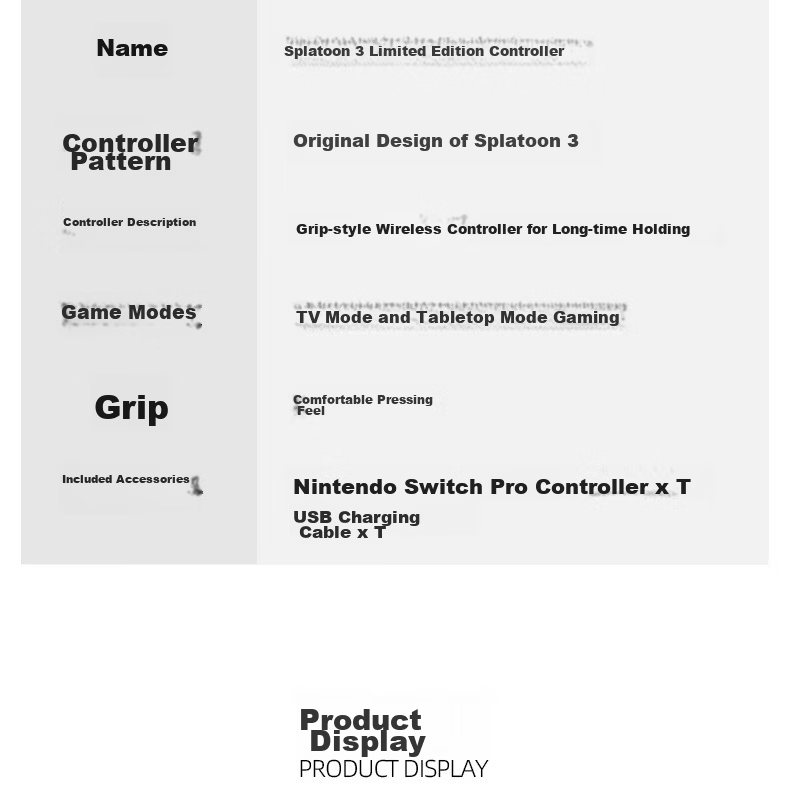Nintendo Switch Pro Controller First Generation OLED Long-Lasting Gamepad Hong Kong Version, Guandao Limited Edition Controller, Switch Accessories, Bluetooth 8