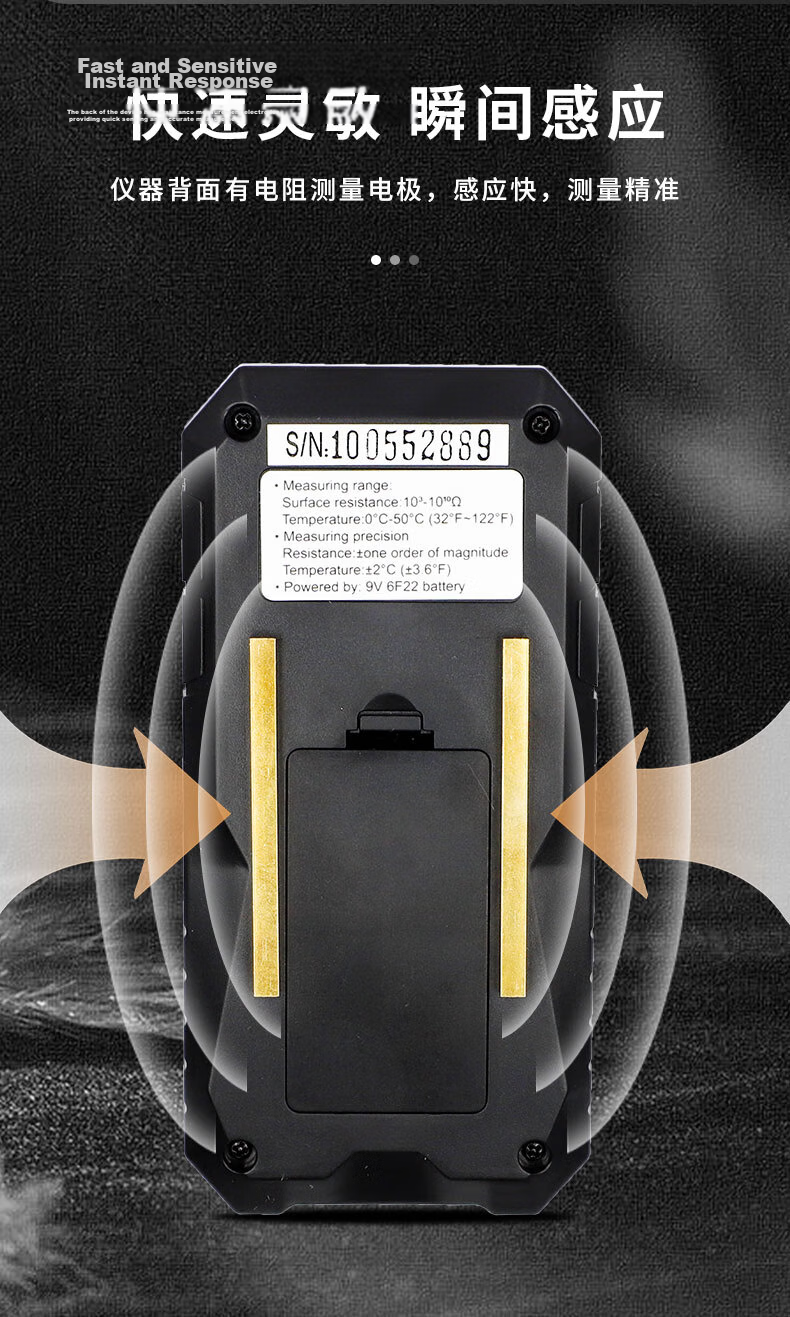 VICTOR VC960B Handheld Insulation Resistance Tester Digital Megohmmeter Multimeter 2-in-1 6