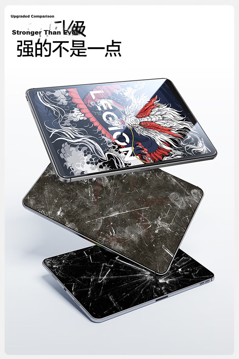 Shanmo Tempered Glass Screen Protector for Lenovo Legion Y700 5th Gen 8.8-inch 2026 Full-Screen Anti-Fingerprint HD Protective Film 1 Piece 7