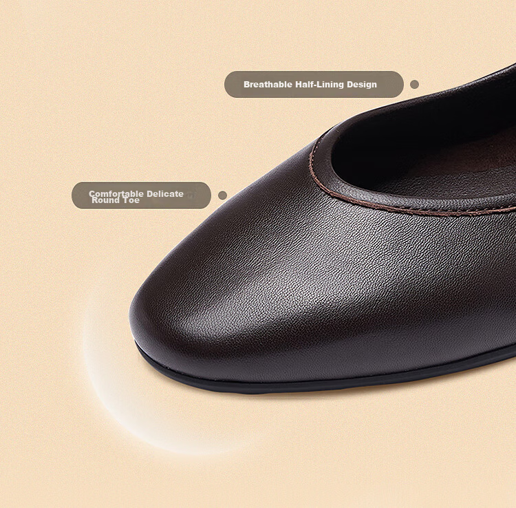 Le Saunda 2026 New Cloud Mary Jane Solid Color Sheepskin Flats, Women's Ballet Shoes 14201, Jade Green LGS, Size 36 5