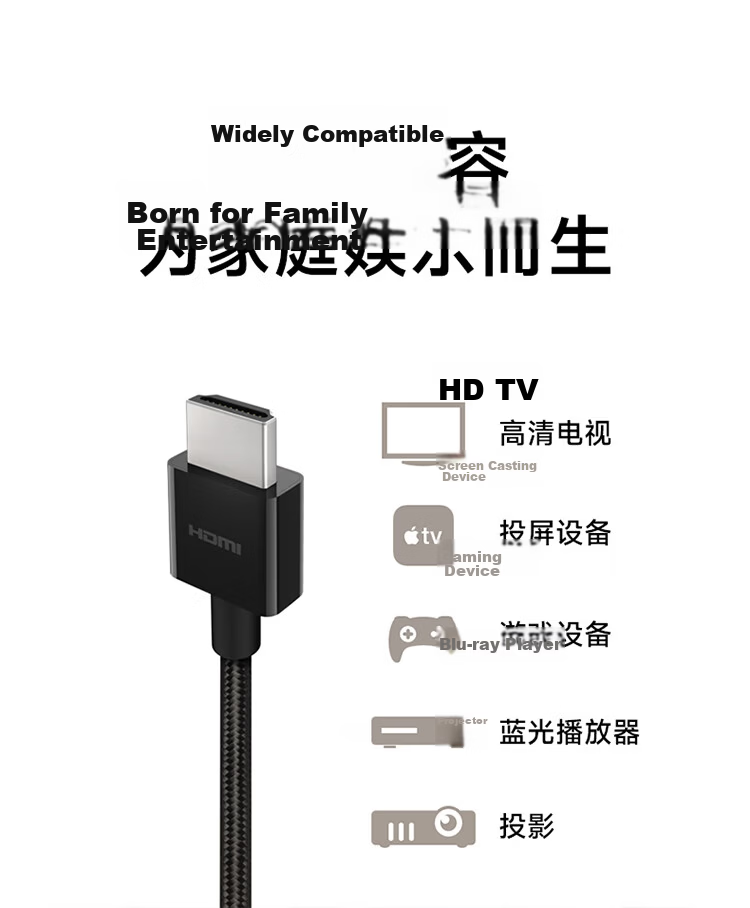 BELKIN Type-C to HDMI 2.0 Adapter USB-C Hub 4K Video Converter for Laptop 7