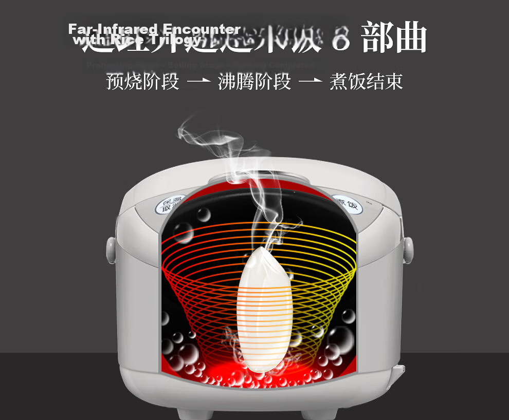 TIGER Rice Cooker, Multifunctional Smart Microcomputer, Programmable Timer Rice Cooker, Non-Stick Home Rice Cooker for 3-4 People, 4L JAX-C15C 16