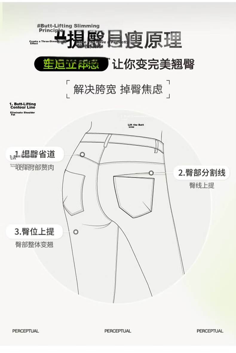 Romon Women's Wide-Leg High-Waist Denim Jeans Summer American Style Loose Casual Slimming Floor-Length Straight Pants Black Gray S 8