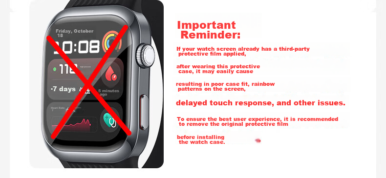 KMaxAI Full-Coverage Protective Case and Screen Protector for Huawei Watch D2 Blood Glucose Monitor, Scratch-Resistant Hard Shell with Anti-Fingerprint Tempered Glass, Black 3
