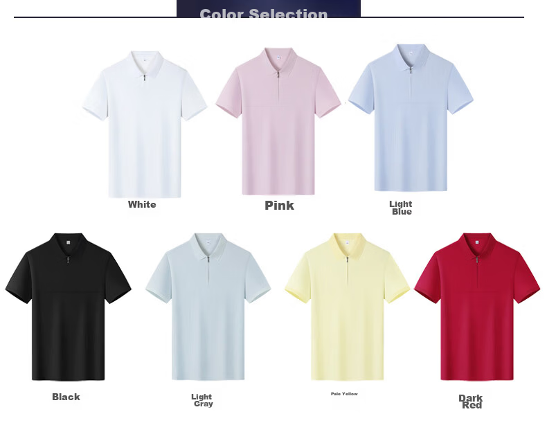 TUCANO Women's Short Sleeve Solid Color Antibacterial Half-Zip Polo Shirt Fashionable Versatile Top White XL 5