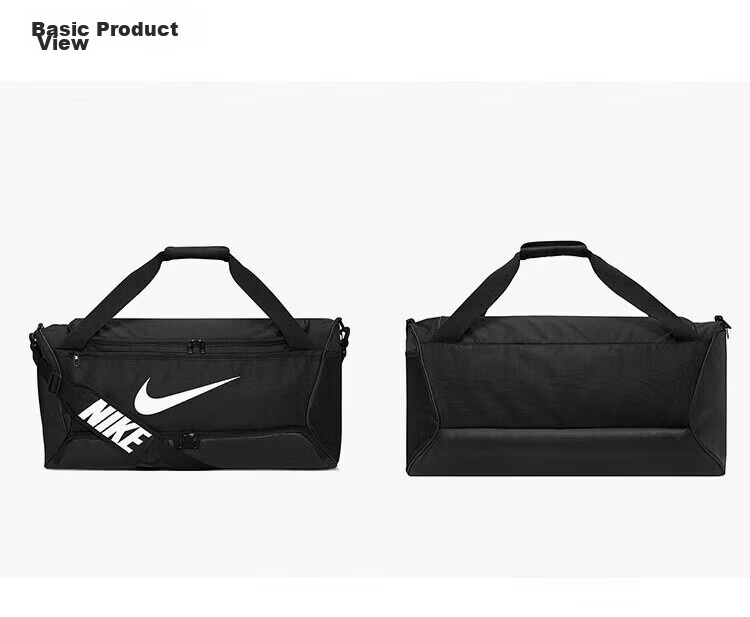 NIKE Unisex Training Bag Crossbody Shoulder Handheld Travel Bag DH7710-010 Black 3