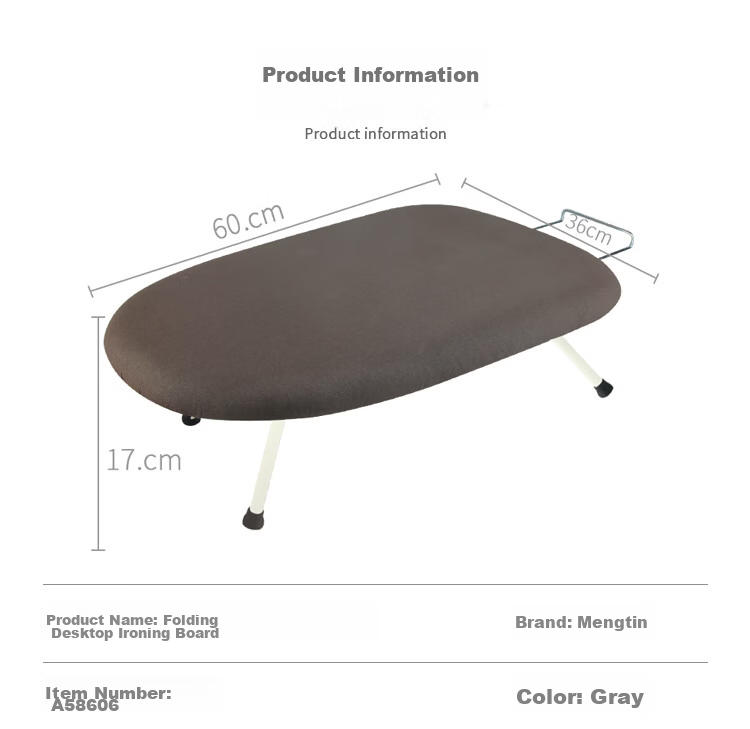 MENGTING Folding Ironing Board Thickened Cotton Portable Heat-Resistant Ironing Board for Home Use 2