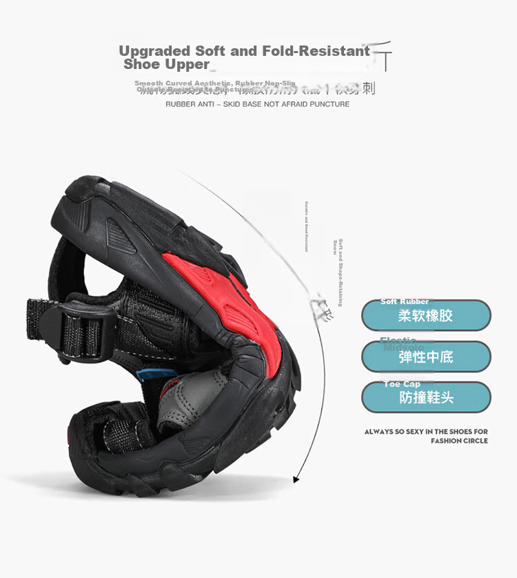 HUMTTO Summer Beach Sandals Outdoor Camping Creek Shoes Men's Lightweight Breathable Closed-Toe Sandals Brown/Black Size 39 3