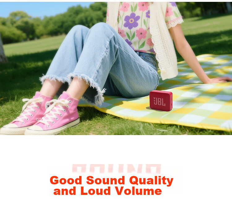 JBL GO ESSENTIAL 2 Youth Edition, Bluetooth Speaker, Outdoor Portable, Desktop Mini Speaker, Gift for Men, Black 4