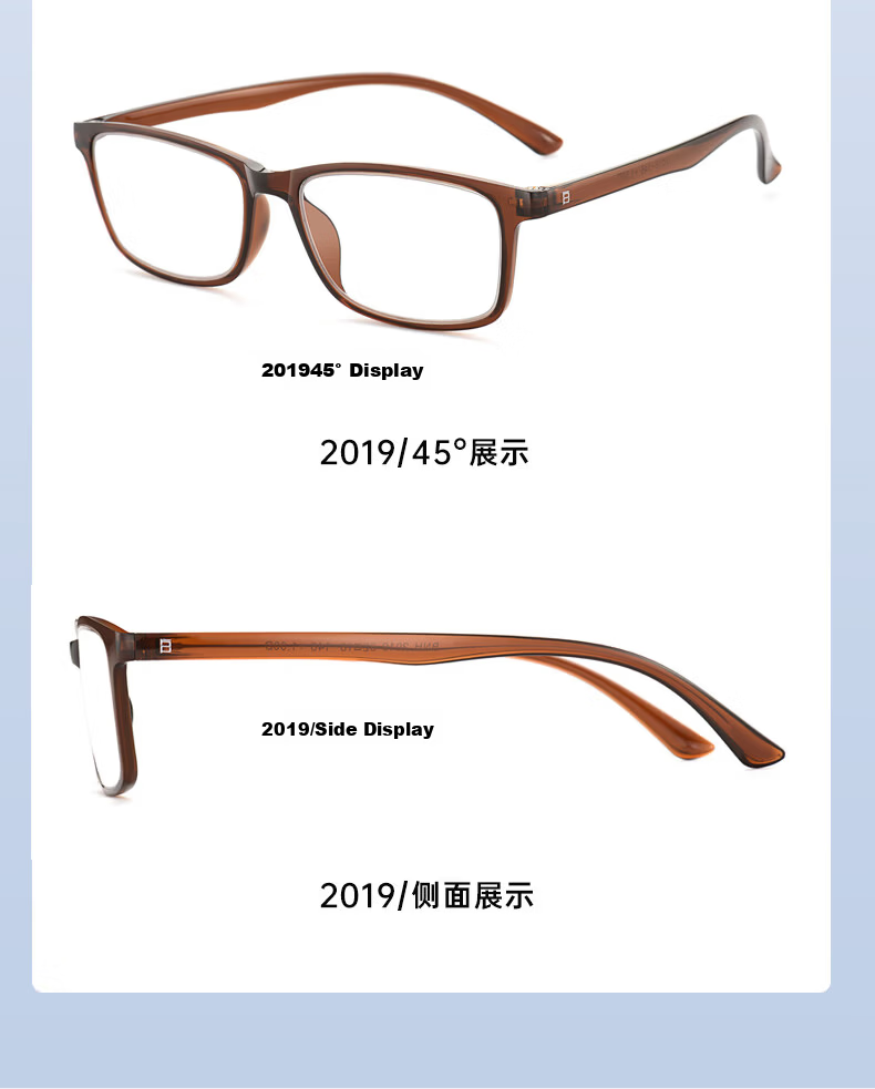 BAINIANHONG Women's Genuine Anti-Blue Light Reading Glasses High-Definition Youthful Appearance 2019-300 14