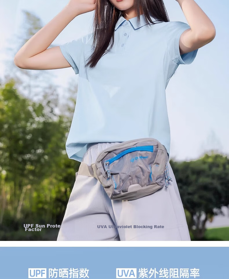 Warrior Women's Polo Shirt Short Sleeve T-Shirt Summer 2026 New Sun Protection Quick-Dry Ice Silk Collared Top Student Tee 5