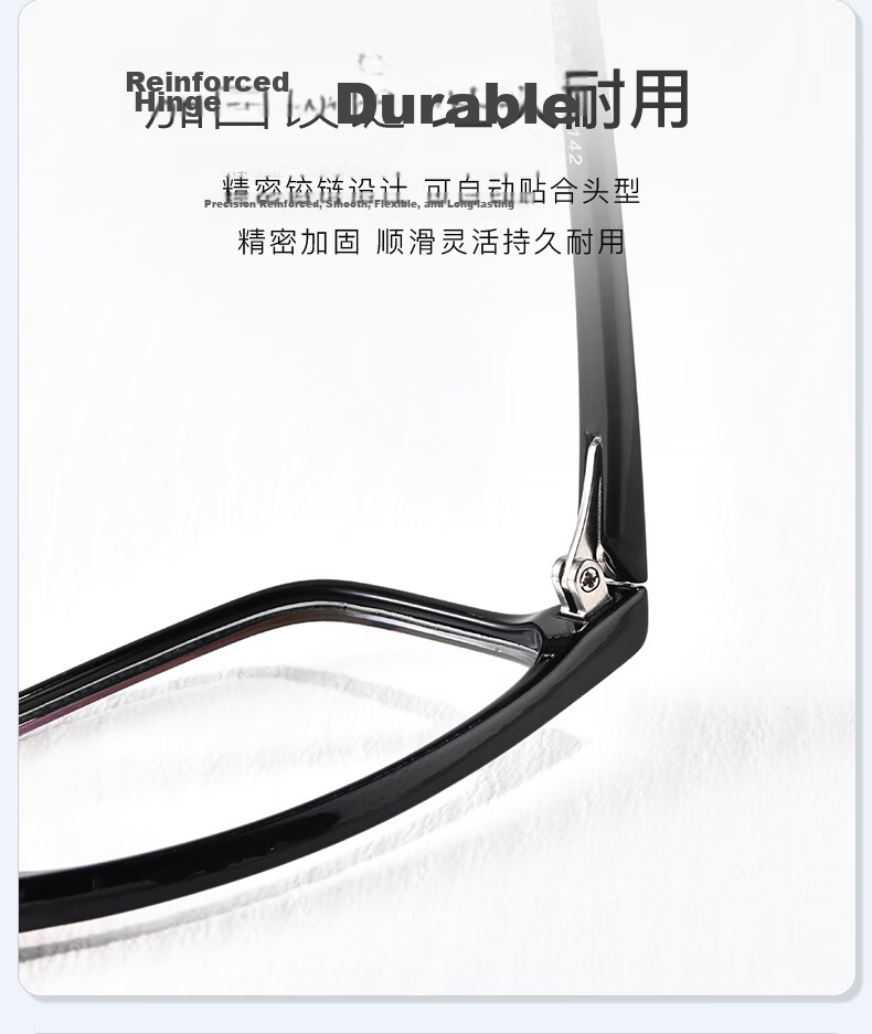 Jingbang Blue Light Blocking Glasses, Non-Prescription Anti-Fatigue Glasses for Phone And Computer Use, Suitable for Myopia, Can Be Fitted with Prescription Lenses, Zeiss 15