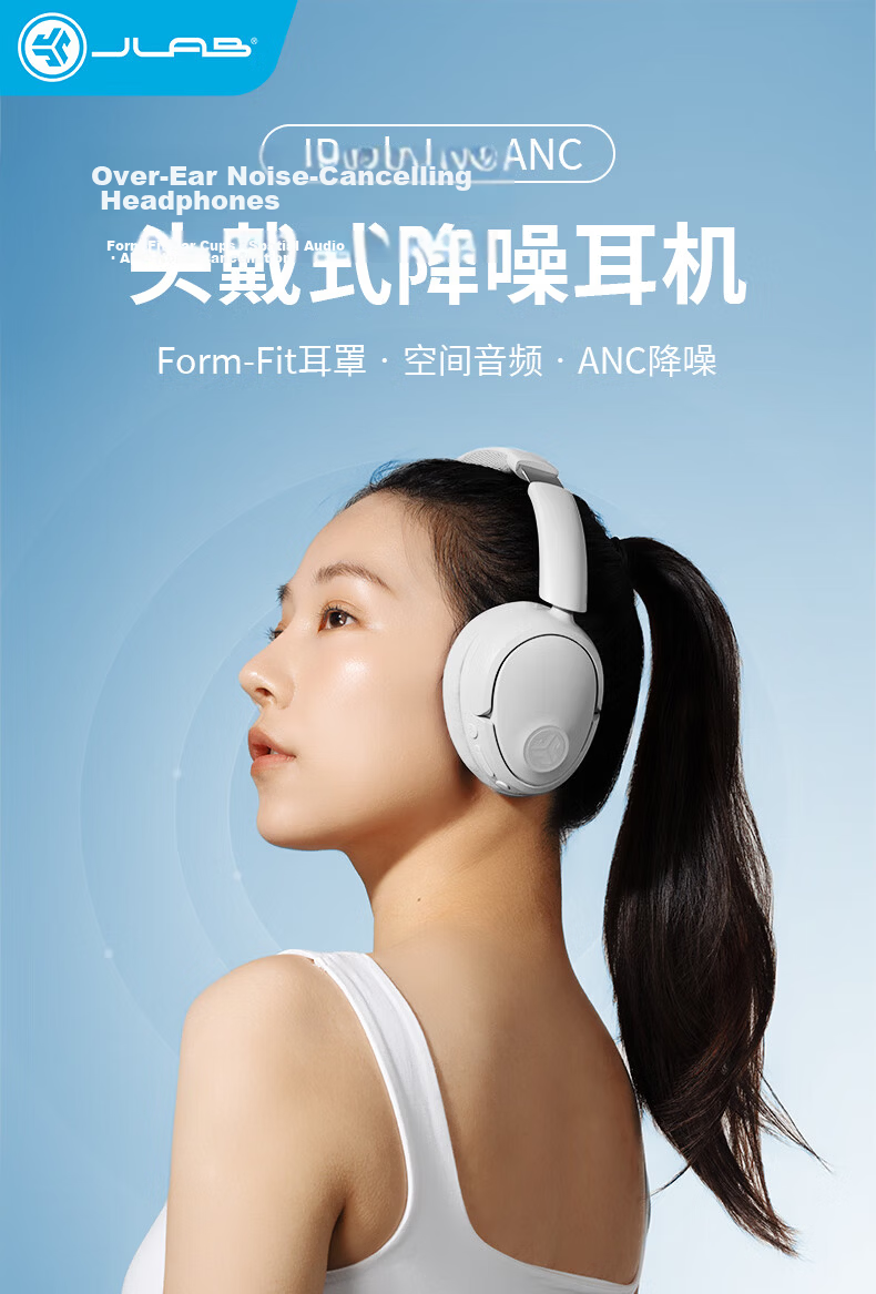 JLab JBuds Lux ANC Wireless Noise-Cancelling Headphones for Sports, Gaming And Music Bluetooth Headphones Compatible with Apple/Android Gift Grass Gree 1
