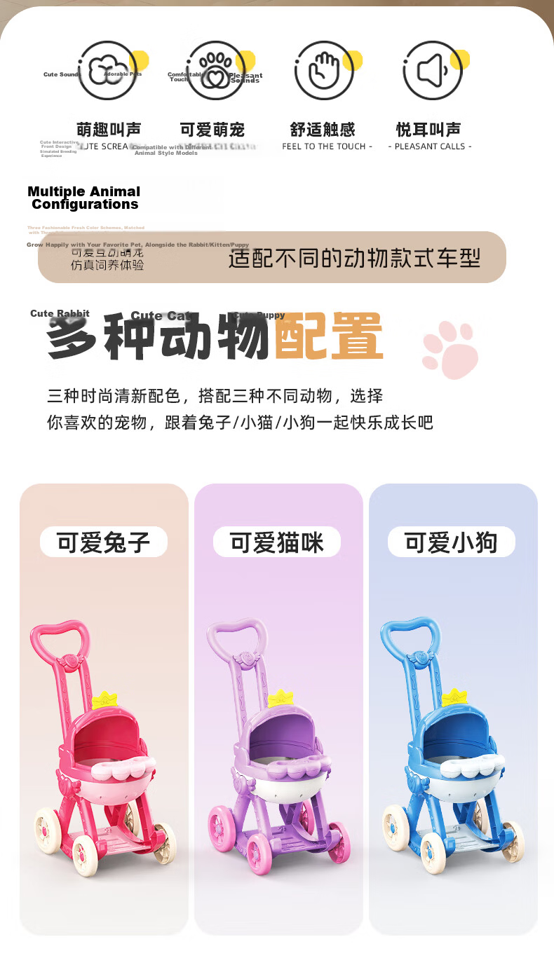 Huang En Kids Play House Hamburger Ice Cream Pizza Fries Set Pretend Food Cutting Kitchen Cooking Toy 2