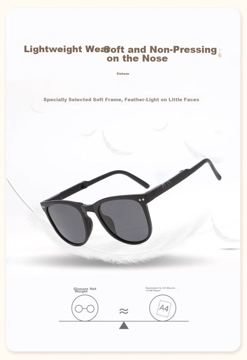 GOGOSOON Children's Sunglasses 2025 Boys Girls Summer UV Protection Foldable Sun Glasses Baby Sunglasses 8