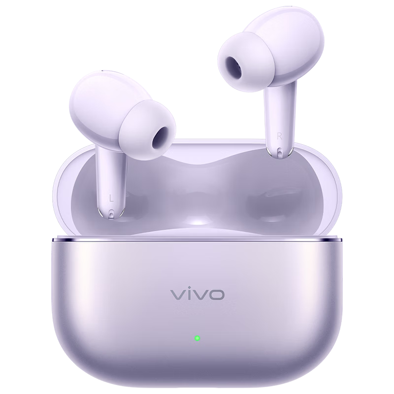 Vivo TWS 5 Whisper Purple 60dB Deep Sea Smart Noise Cancelling Bluetooth Earbuds Universal for Apple Huawei Xiaomi OPPO Phones