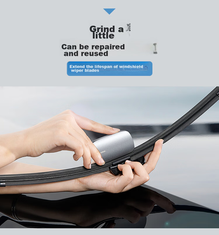 Baseus Car Windshield Wiper Repair Tool Frameless Wiper Blade Repair Tool Silver 2