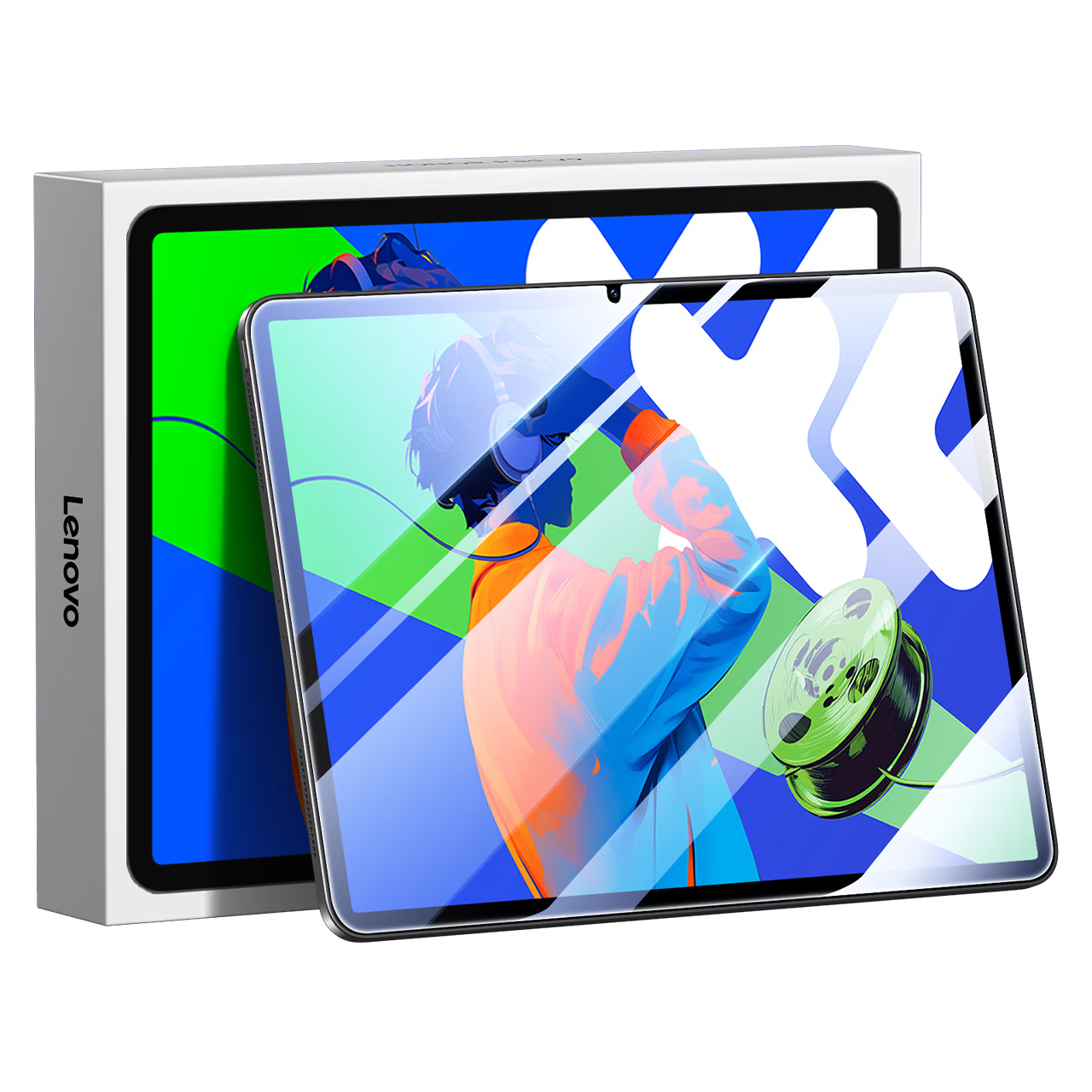 BIAZE 2025 Lenovo Xiaoxin Tablet Pro 12.7-inch HD Tempered Glass Screen Protector Scratch-resistant Anti-fingerprint Protective Film PM209