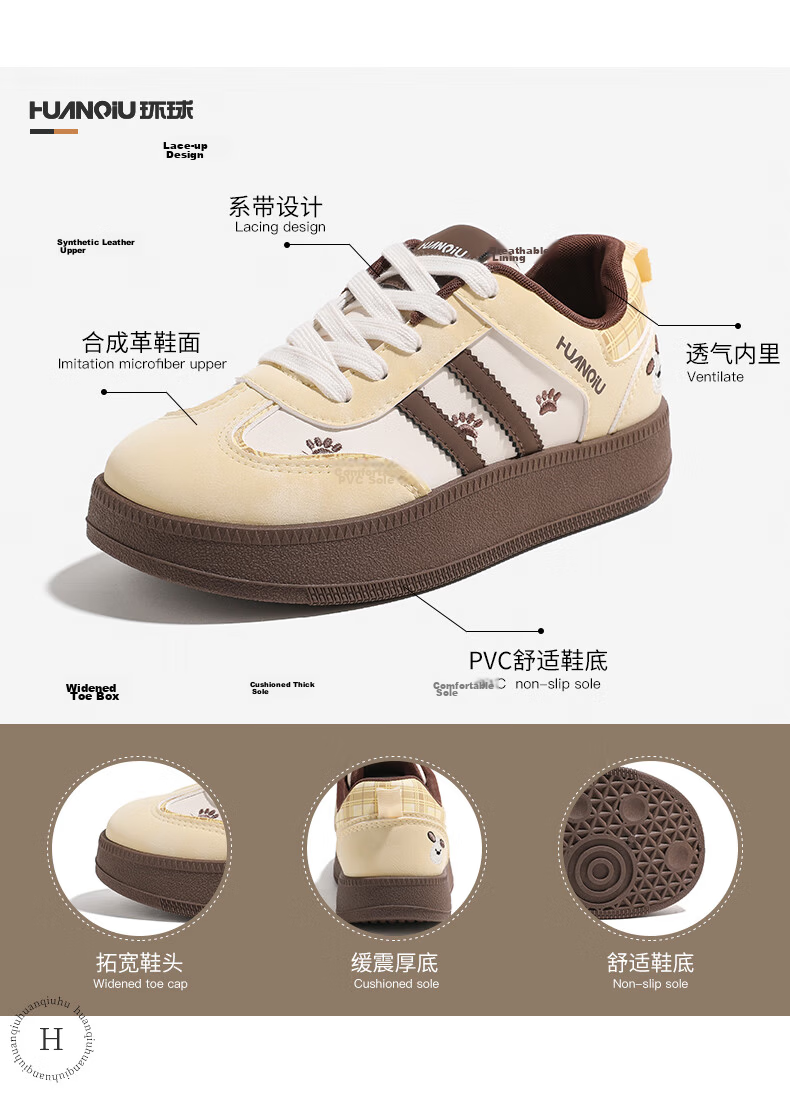 Global Cute Puppy Print Slip-On Sneakers for Women 2026 Spring Retro Casual Soft Sole Sports Shoes Pink Size 40 3
