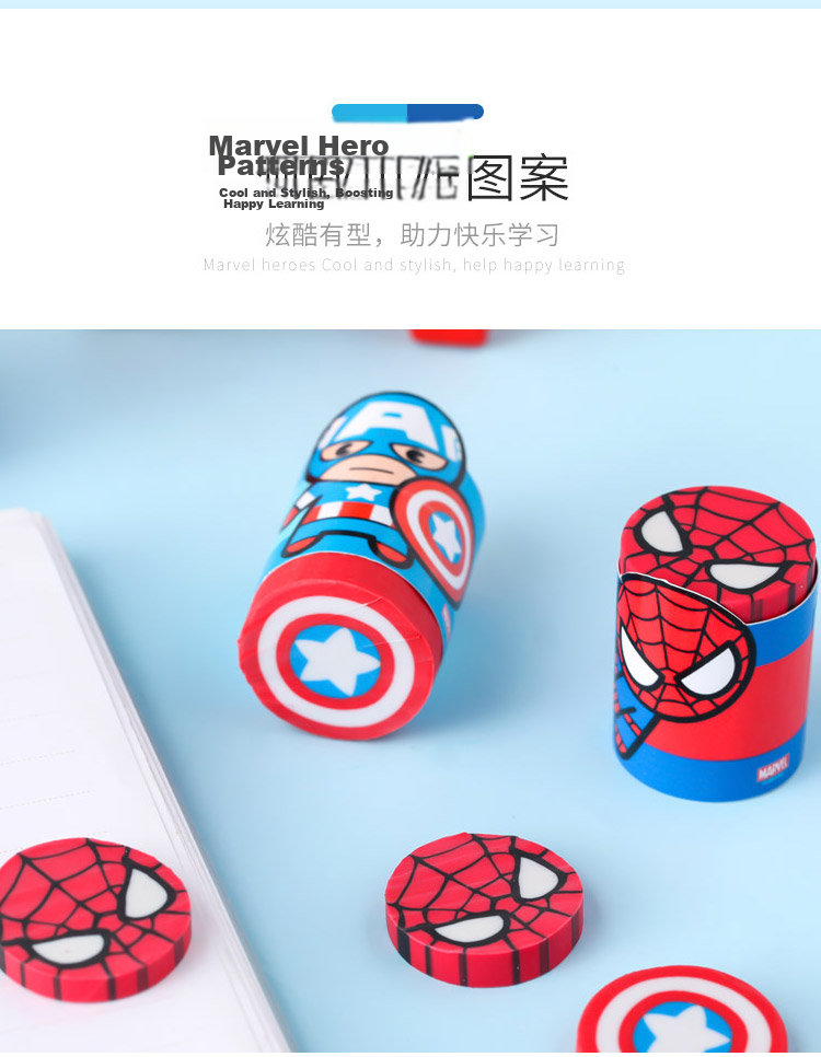 Disney Eraser Cute Cartoon Creative Eraser for Elementary Students No Residue Sketch Art Drawing School Supplies Back to School Stationery Essential 5