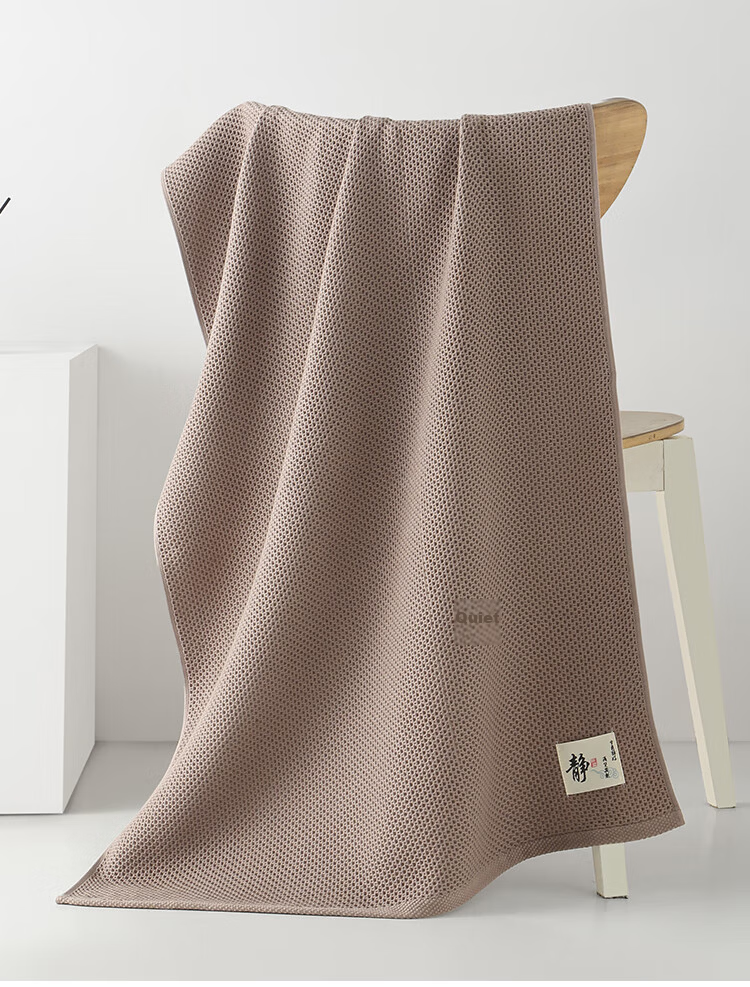 Xinya Bath Towel, Pure Cotton Honeycomb Absorbent Quick-Drying Large Bath Towel for Adults, Gauze Towel for Men And Women, Shower Large Towel, 68×135cm 12