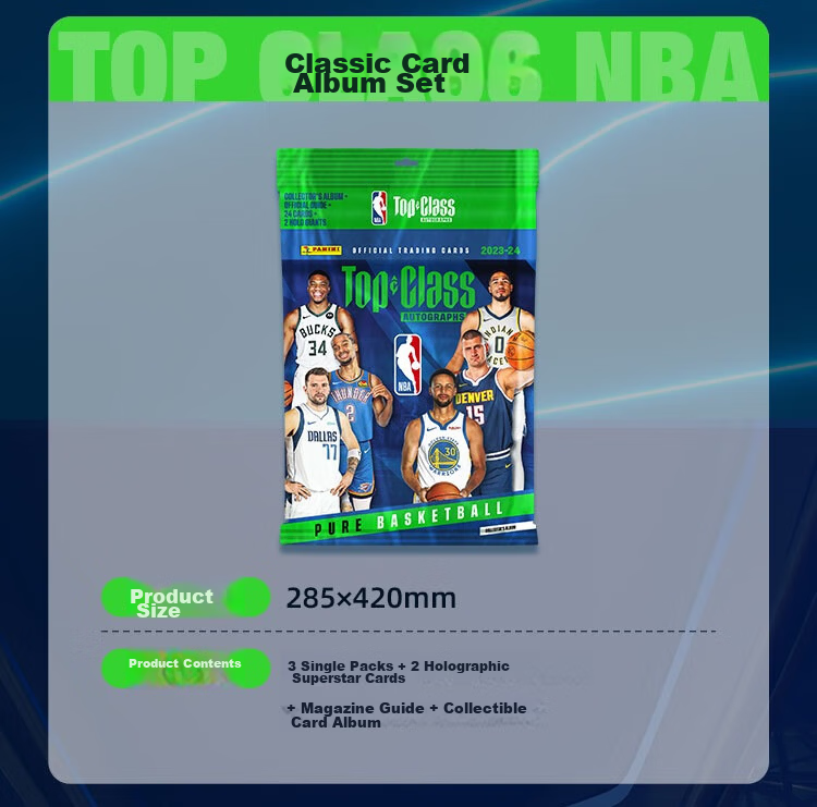 PANINI NBA Basketball Topclass 2024 Classic Tin Box Set 10