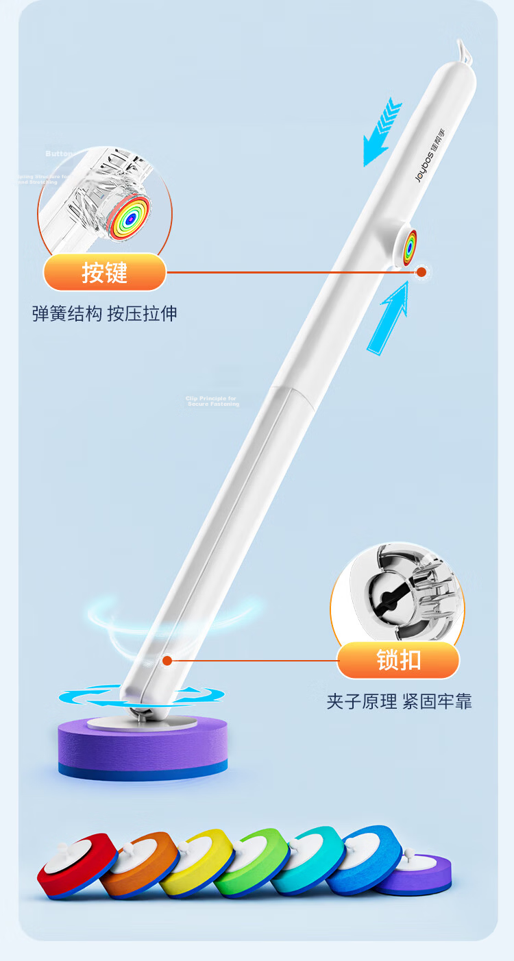 Jiabangshou Disposable Toilet Brush Set with 21 Heads, Wall-Mountable and Disposable Toilet Cleaning Tool 9