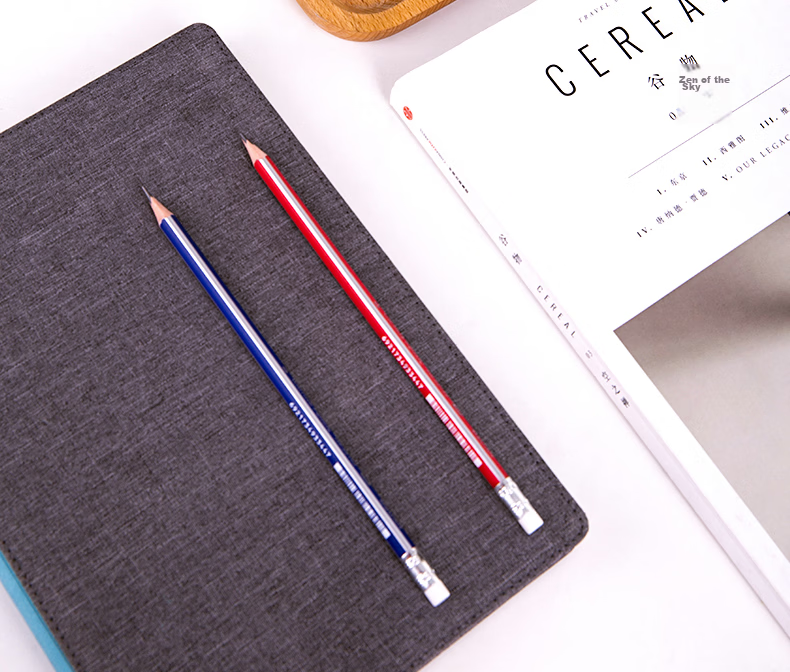 Deli 50 Pcs 2B Classic Red And Black Striped Hexagonal Pencils with Eraser Tips for Students' Exams, Sketching, Drawing, And School Supplies 33594 18