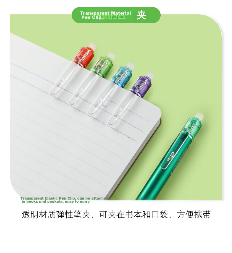 PILOT Retractable Erasable Gel Pen, Bullet Tip Signing Pen, Temperature-Controlled Erasable Ink Pen, Study Stationery Set LFBK-23EF+BLS 0.5mm Blue 1 Pen + 3 Refills 12
