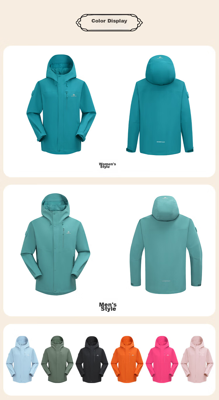 Toread [Celebrity Edition] Bluebird 3-in-1 Men's Autumn Winter Fleece Lined Waterproof Outdoor Jacket 50