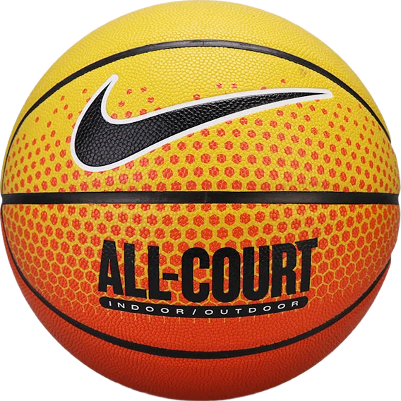 NIKE Basketball Training Indoor Outdoor Non-Slip Wear-Resistant Petal Size 7 N100437073807 Orange