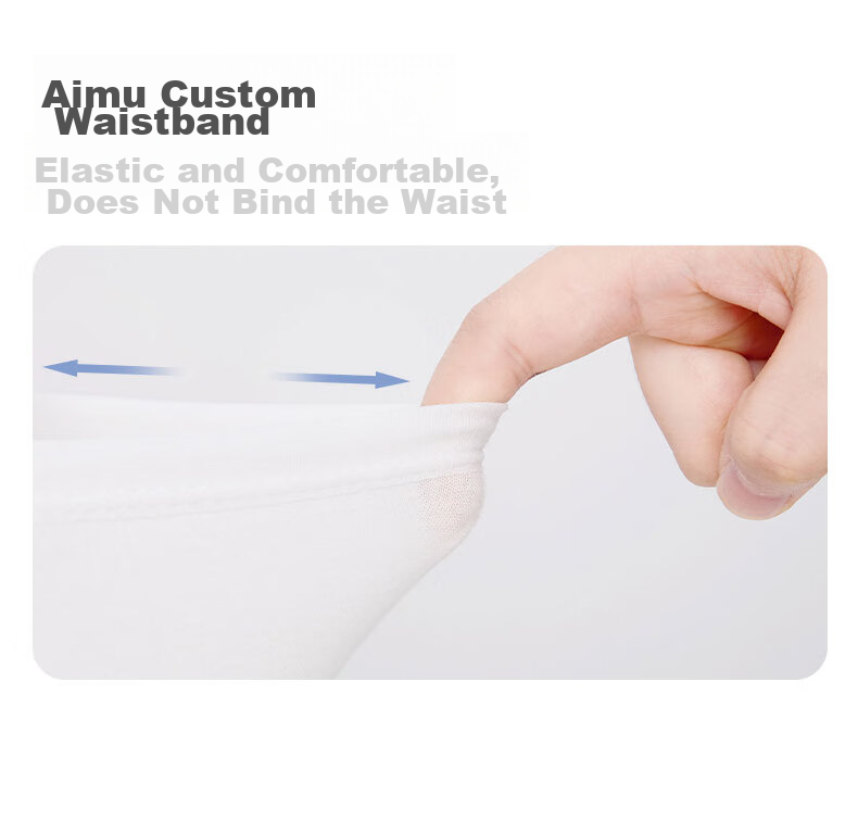 Aimer Kids Boys Disposable Cotton Antibacterial Mid-Waist Boxer Briefs Travel Wash-Free 1-Pack Size 150 9