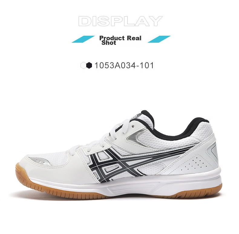 Asics Table Tennis Shoes Badminton Shoes Indoor Comprehensive Zhuolu Series 1053A034 1053A034-102 42.5 6