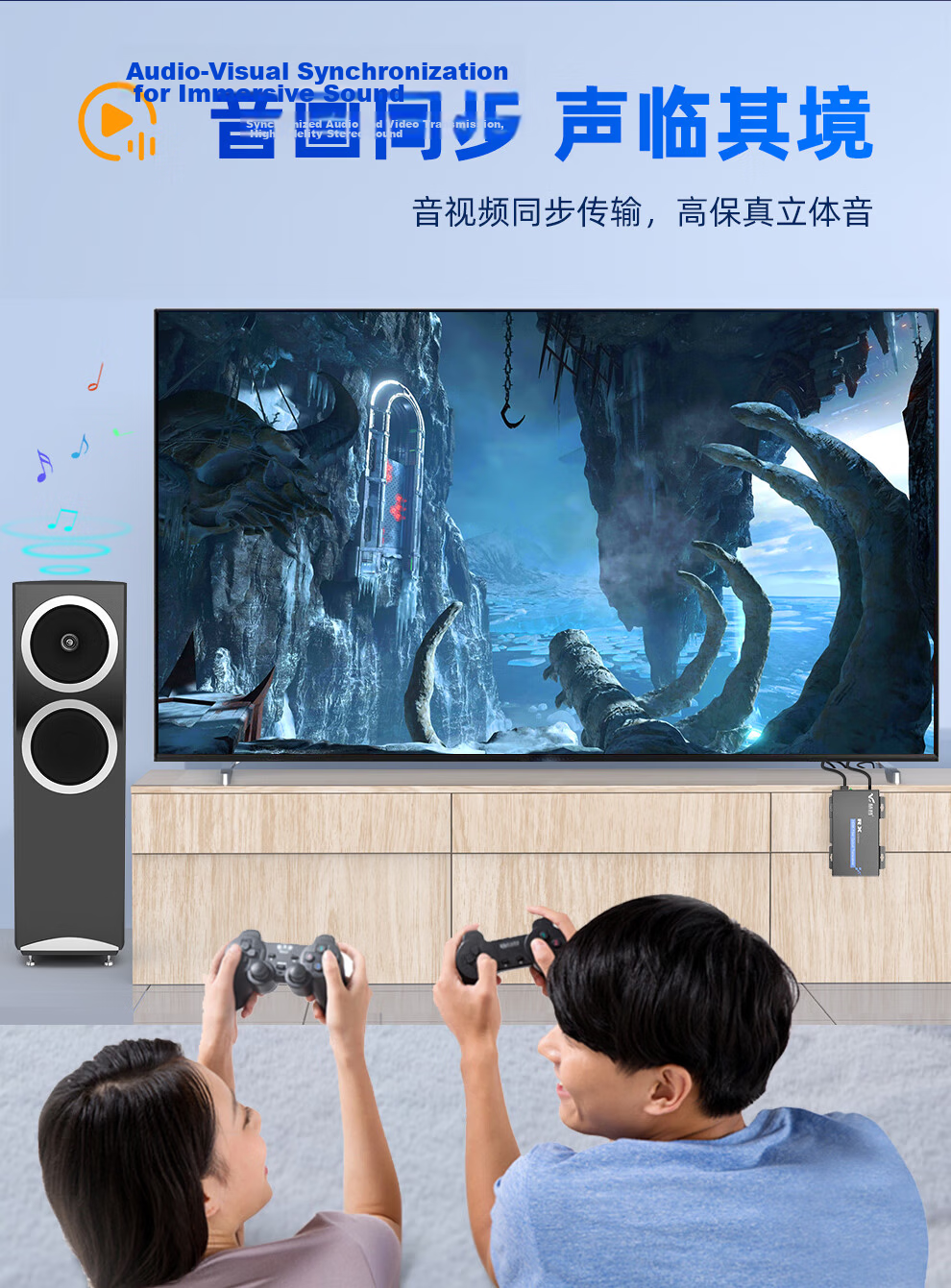 Huigu HDMI Optical Terminal, High-Definition Video Optical Terminal, HDMI Fiber Optic Extender, 1-Channel HDMI + Audio + Local Loop-Out, FC Interface, HG-811HD 6