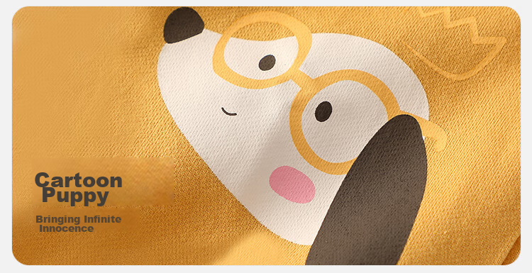 YUZHAOLIN Children's Vest, Spring Boys And Girls Waistcoat, Sleeveless Jacket for Young Kids, Outerwear, Children's Clothing, Clever Little Dog 8