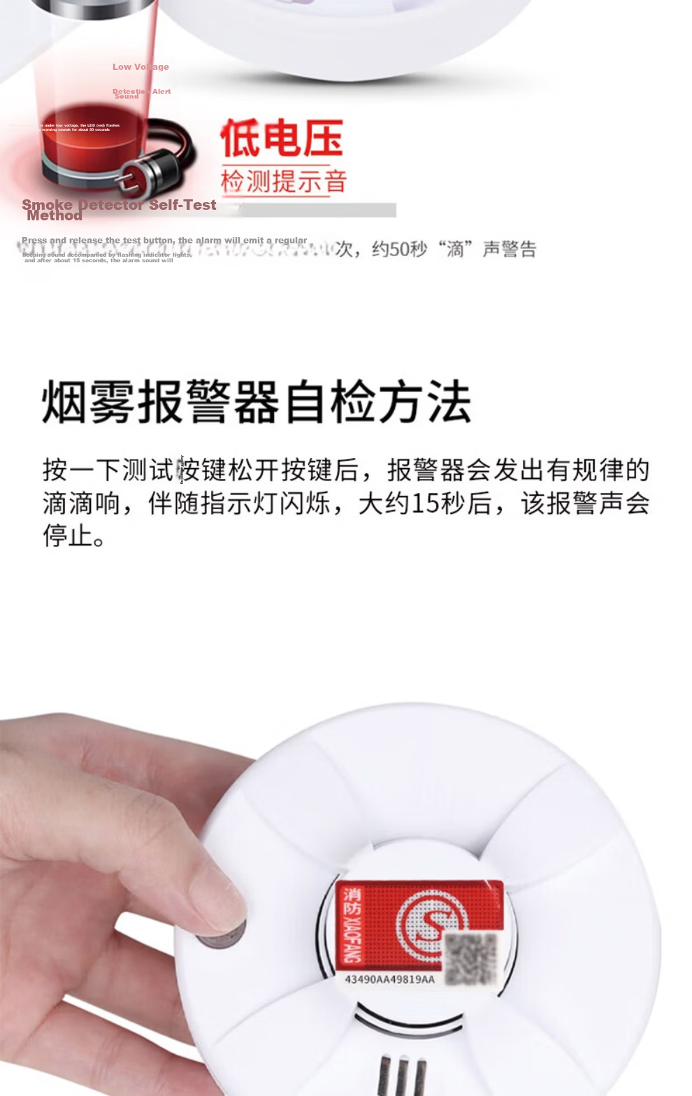 Jingxi Fire Extinguishing Blanket Fiberglass Fireproof Blanket for Home Kitchen Canteen Bagged Escape Blanket 1.2m x 1.2m Standard Model 8