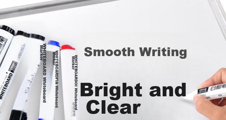 Dile Preferred Series Erasable Whiteboard Markers Water-Based Pens Office Stationery Black Blue Red 10pcs/Box 33014 Mixed Colors 9