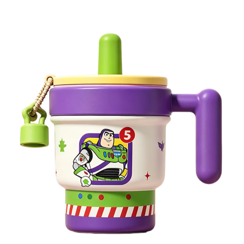 Disney Toy Story Girls Straw Insulated Tumbler Stainless Steel Large Capacity Cup