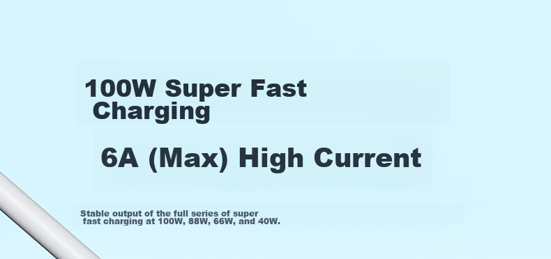 JD Jingzao Type-C Data Cable 6A Super Fast Charging 100W/88W/66W/40W Compatible with Huawei Honor Xiaomi Android Phones Tablets Pura80/Mate70/60 8