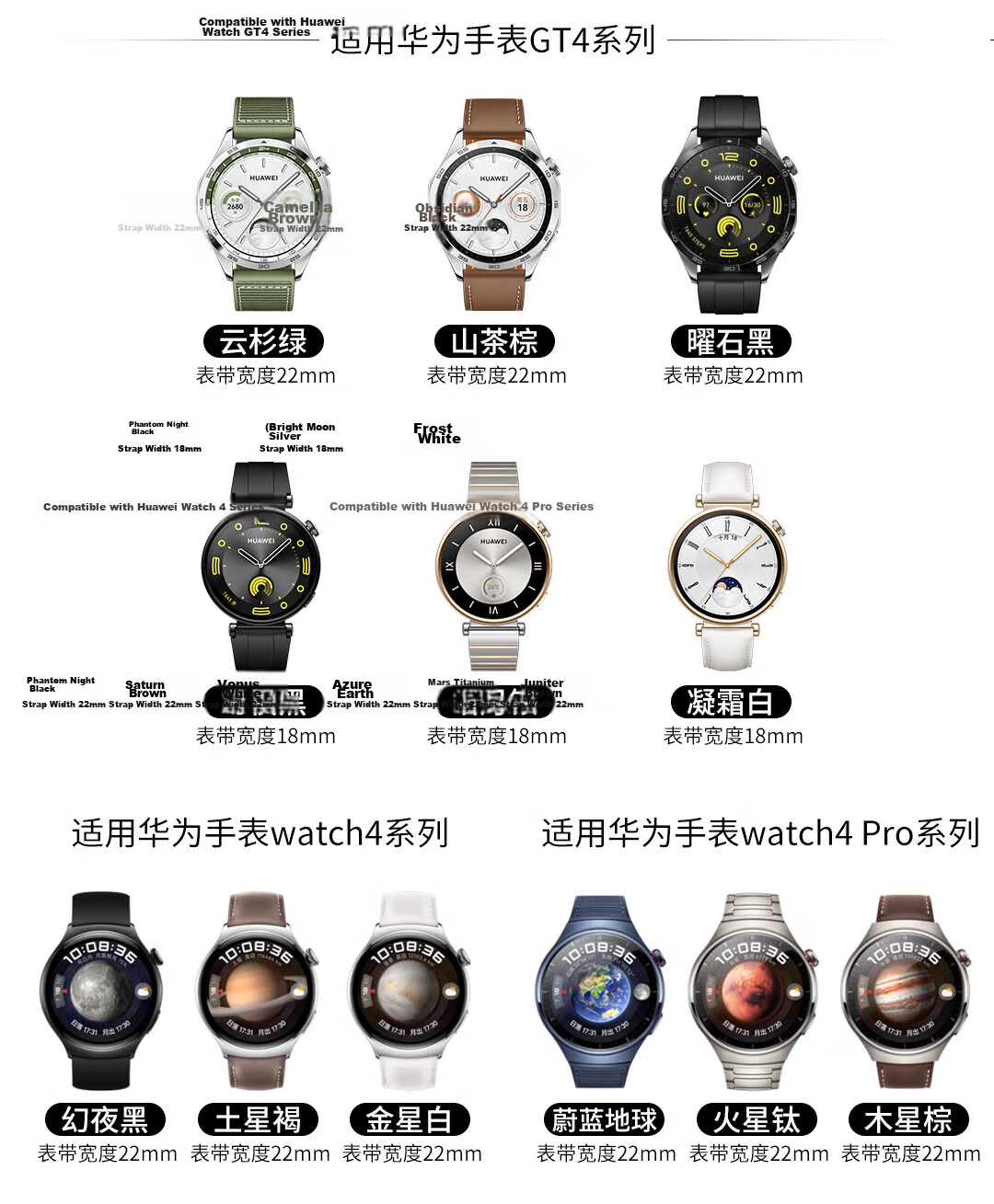 Watchbond Compatible with Huawei Watch Strap GT7Pro/6Pro, Steel Band for GT7/6/5/4/Pro, Stainless Steel Metal Three-Bead Porsche-Style Steel Band GT3Pro Strap 19