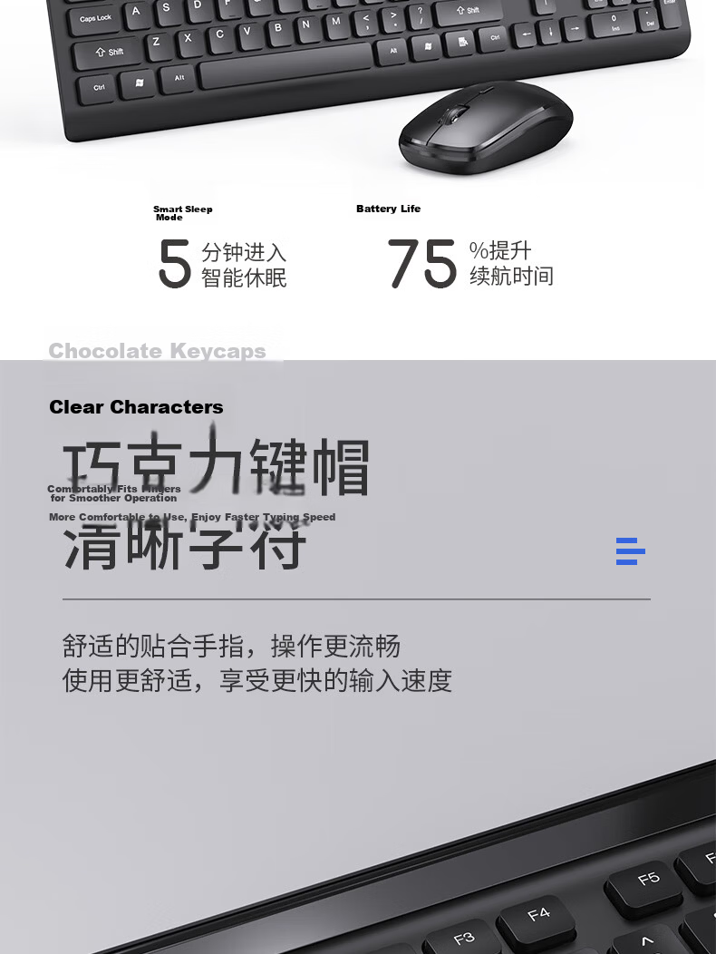 HP K231 Wireless Bluetooth Dual-Mode Keyboard, Business Office Quiet Keyboard, Scissor Foot TypeC Charging, Ultra-Thin Portable IPad Laptop 6