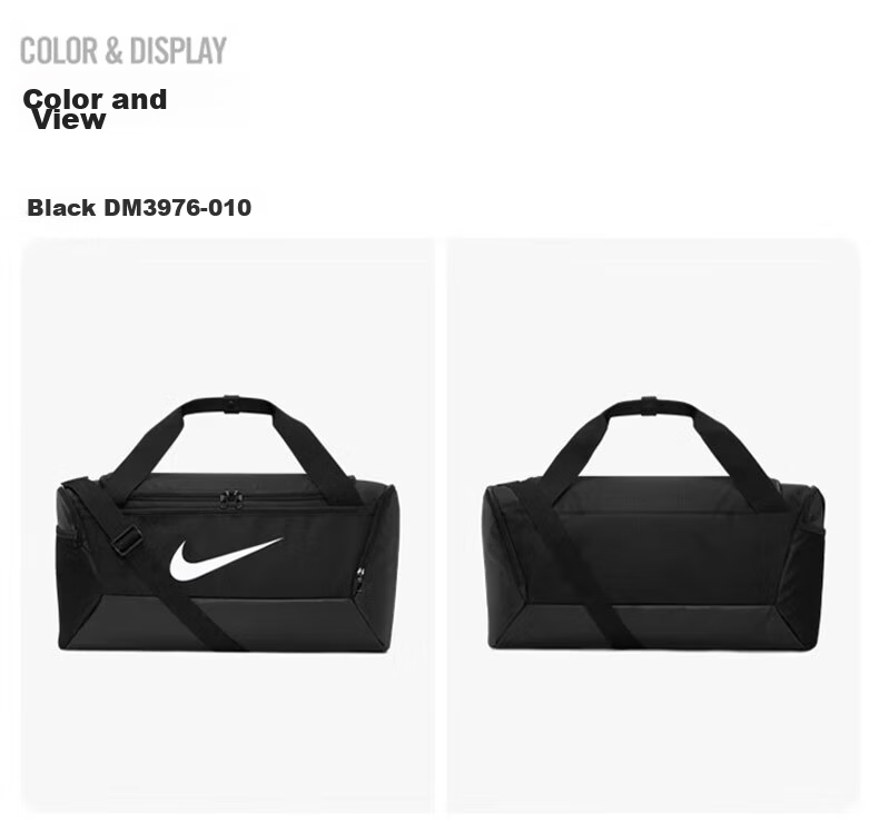 NIKE Men's Large Capacity Shoulder Bag Luggage IB4394-010 Black MISC 3
