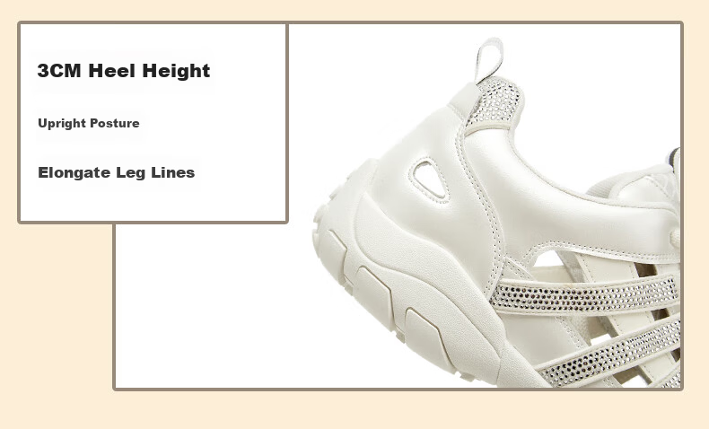 Daphne Women's Sports Shoes Hollow Breathable Lightweight Running Shoes Comfortable Soft Sole Low-top Travel Casual Shoes Off-white Size 37 15