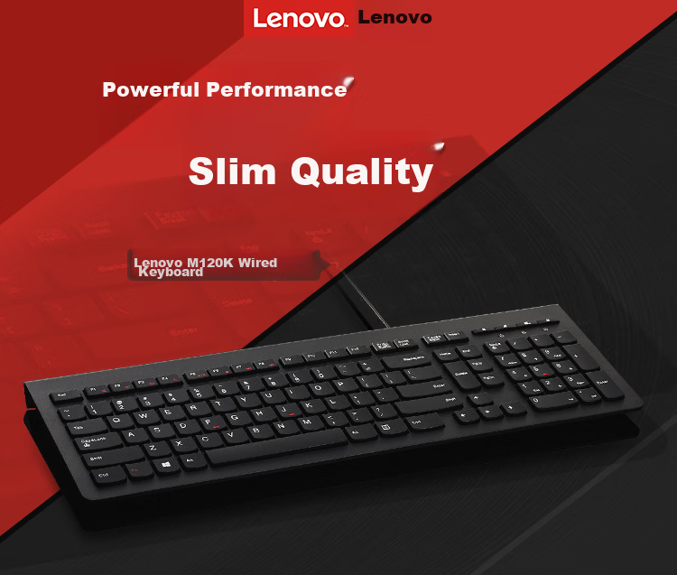 Lenovo Wired Keyboard And Mouse Combo, Keyboard, Keyboard And Mouse Set, Office Mouse And Keyboard Combo, KM4800 Keyboard, Computer Keyboard Laptop Keyboard 2022 Model 1