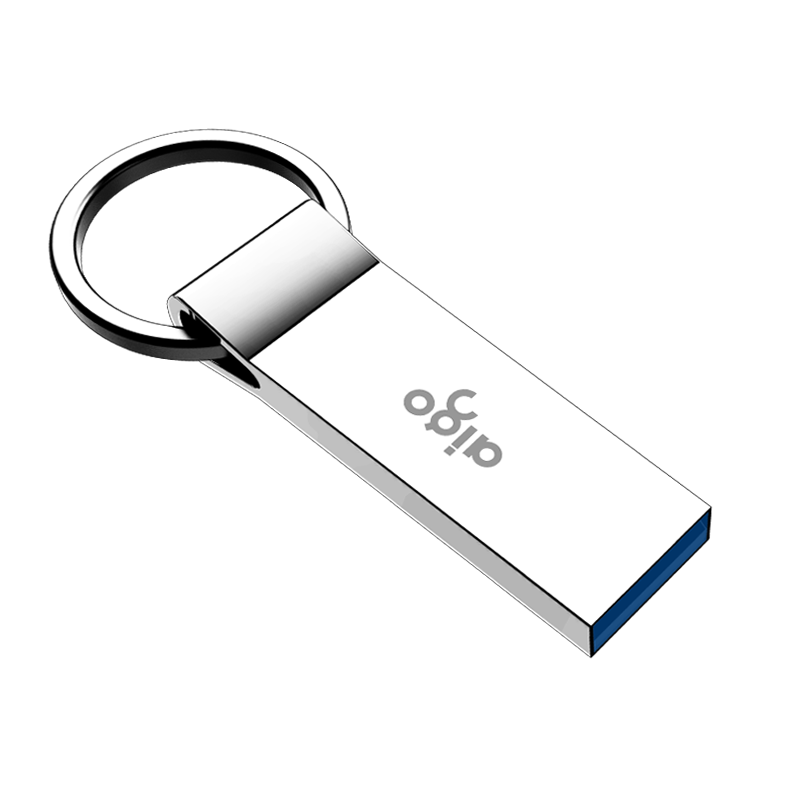 Aigo 64GB USB 3.2 Flash Drive U310 150MB/s High-Speed Large Capacity USB Drive for Computer Office System Storage Metal Portable USB Drive