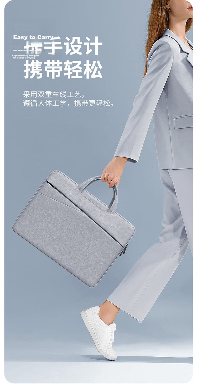 BUBM 15.6 Inch Laptop Bag Protective Sleeve for Apple Dell Asus Lenovo Men and Women 5