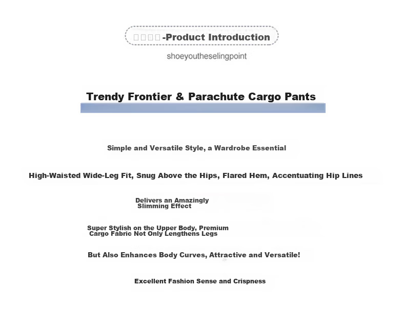 Langsha Women's Work Pants 2026 New American Style High Waist Wide Leg Quick-Dry Lightweight Outdoor Hiking Cargo Pants 2