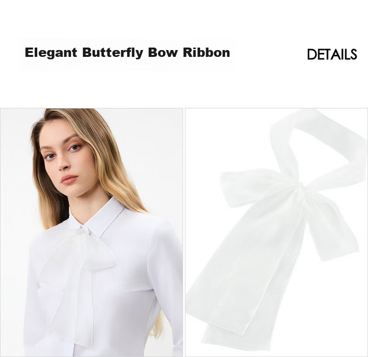 G2000 Women's 2026 Spring Summer Long Sleeve Shirt [Wrinkle-Free Quick-Dry / Comfortable Stretch / With Ribbon / Same Style as Mall] 10