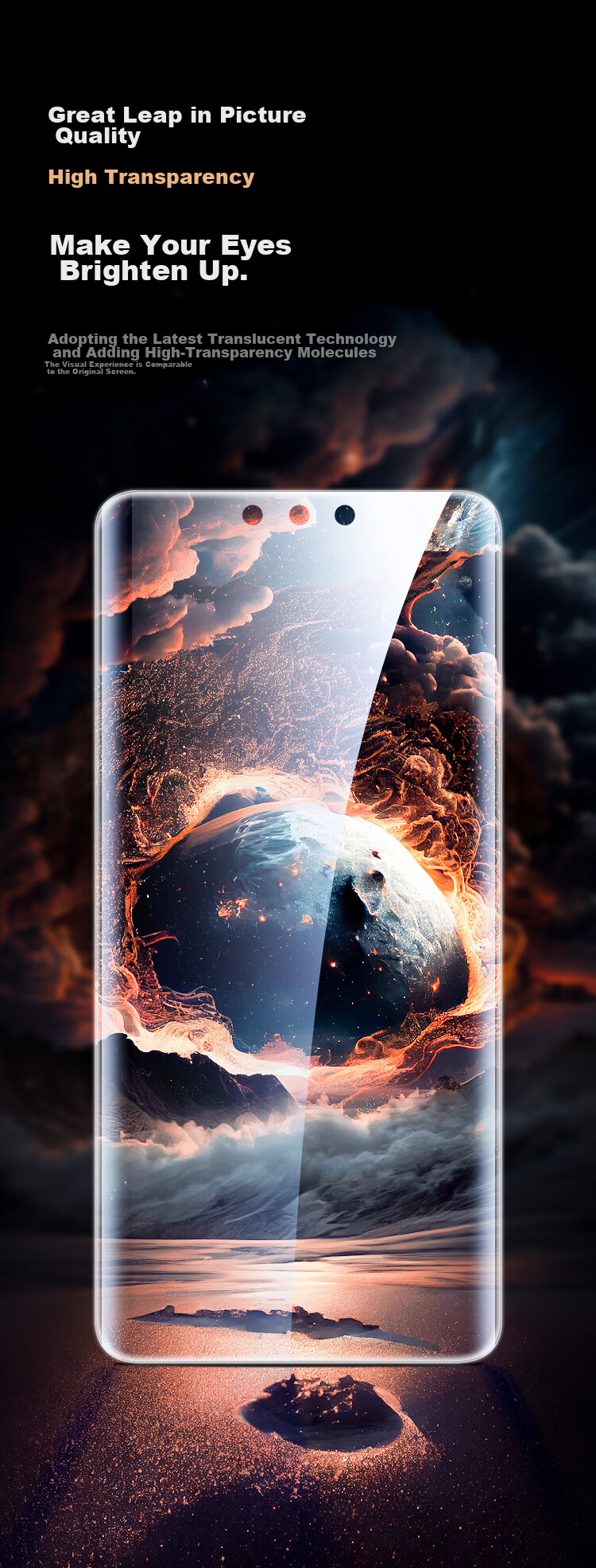 BIAZE [Ultra-Fast Repair 2 Pieces], Suitable for Huawei Mate30Pro/30Epro Phone Screen Protector, Mate30RS Hydrogel Soft Film, Non-Tempered High-Definition Anti-Fingerprint Protection JM167 10
