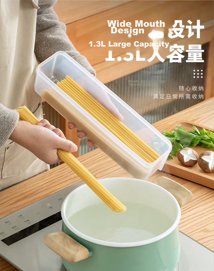 KATEI STORY Japanese Refrigerator Frozen Meat Storage Box Food-Grade Freezer Storage Small Fresh-Keeping Sealed Compartment Box 4